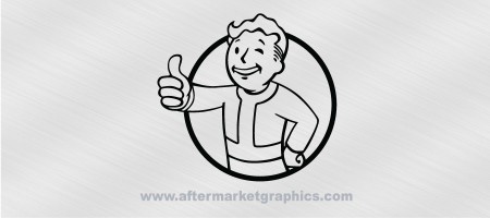 Fallout Thumbs Up Circle Decal